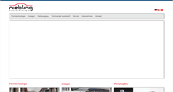 Desktop Screenshot of niebling-form.com